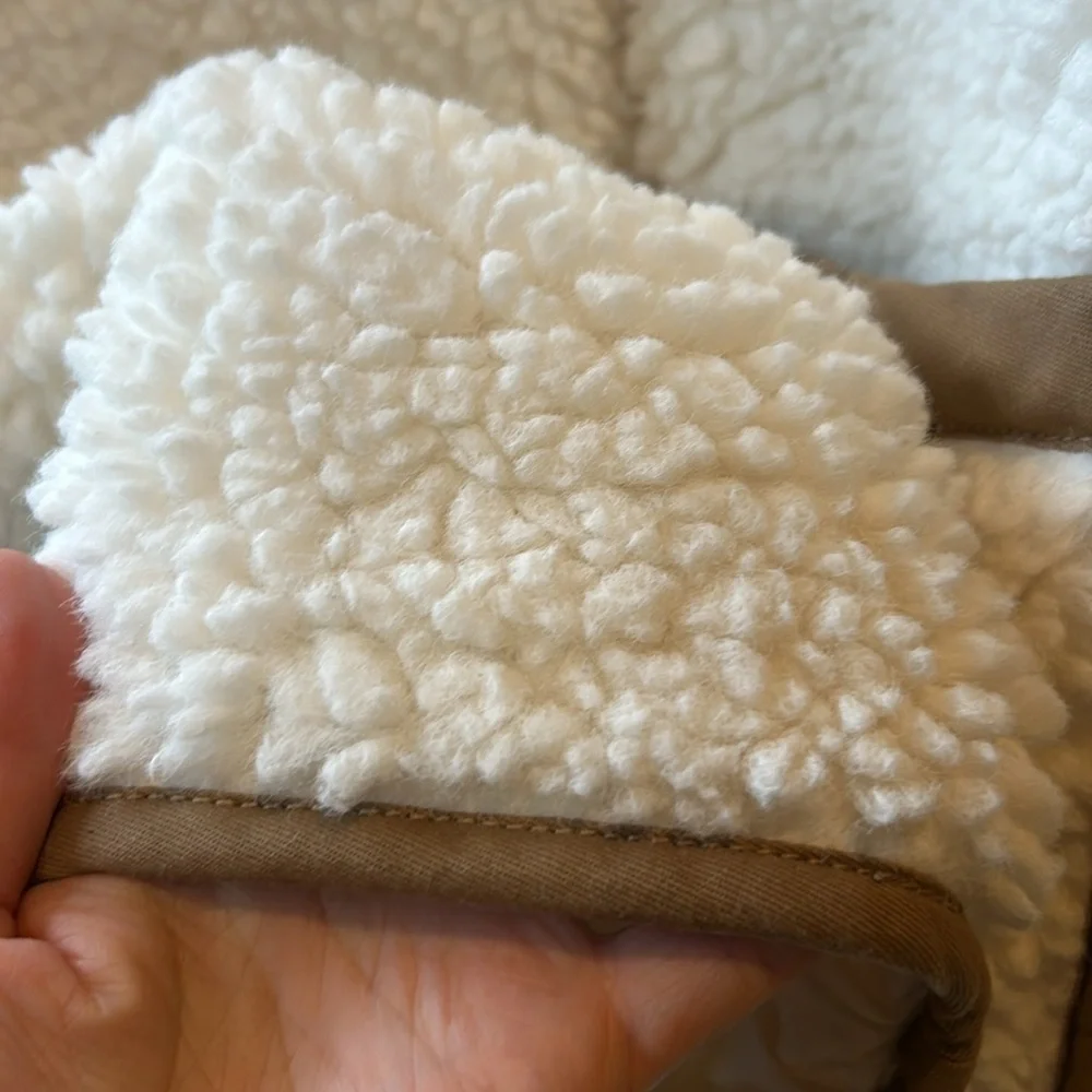 J.Crew LIKE NEW Faux Sherpa Barn Jacket NWOT 3X - Picture 6 of 13